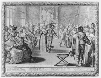 Un bal de cour, c.1630